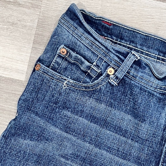 7 For All Mankind FLynt Jeans size 32 detailed back pockets - Picture 2 of 8